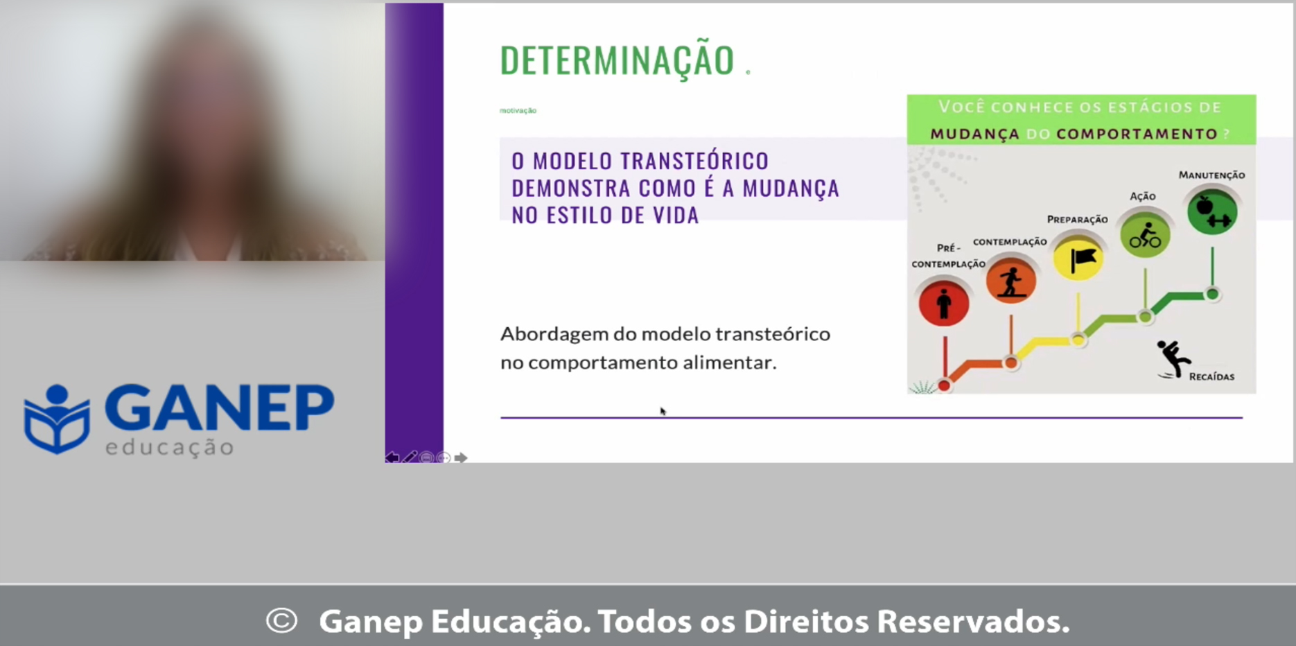 Plataforma de curso online com streaming da Transmitir na Web